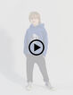 Boy's visual blue cosmic-disco lenticular sweatshirt-11