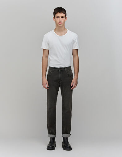 Bruce Heren kaki SLIM jeans - IKKS