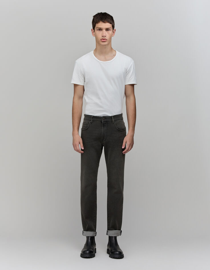 Bruce Heren kaki SLIM jeans-1