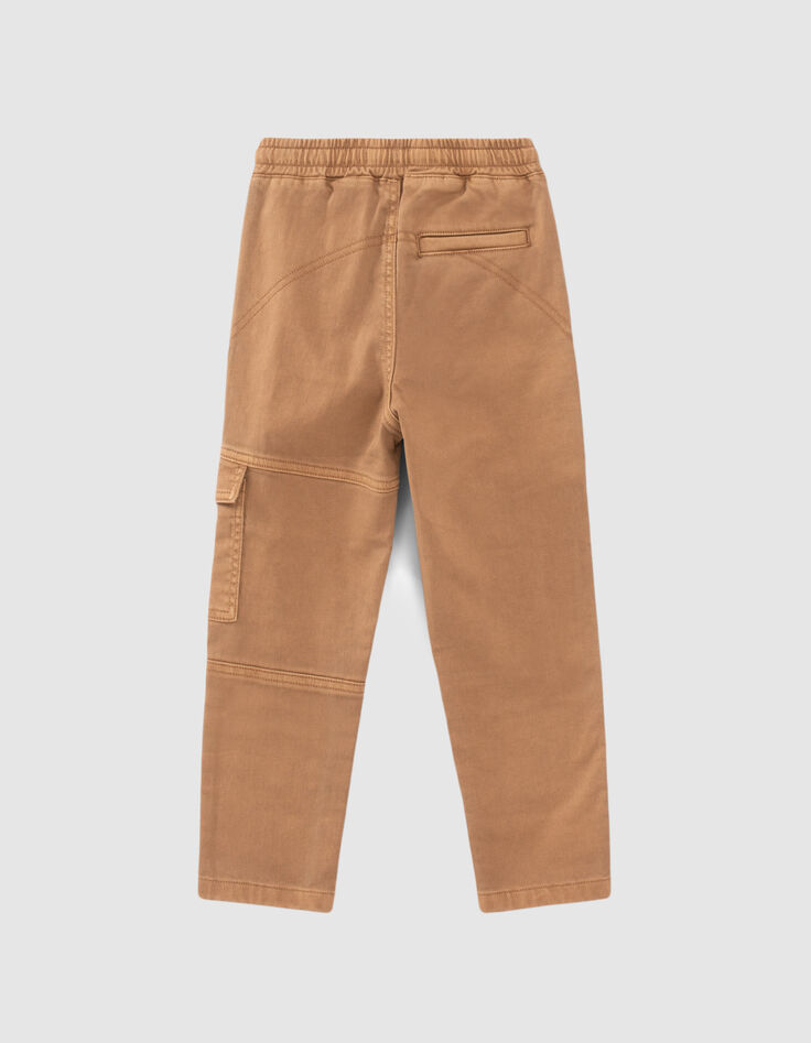 Boys’ camel COMBAT joggers-4