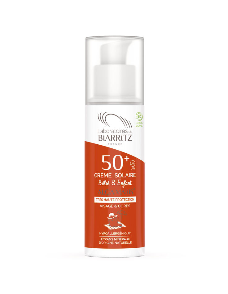 Crème solaire bio SPF50+ 50 ml LABORATOIRES BIARRITZ-1