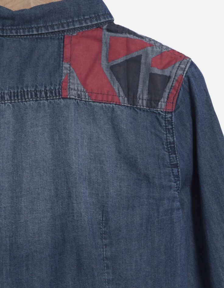 Boys' denim shirt-3