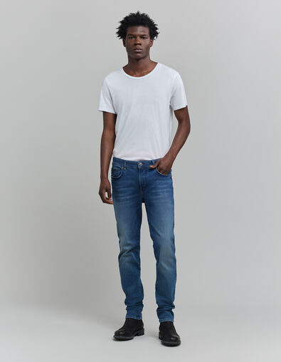 Jimmy Heren SLIM navy WATERLESS jeans - IKKS