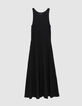 Pure Edition – Langes, schwarzes Damenkleid-7