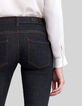Women's black slim jeans-4