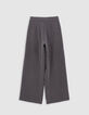 Girl's LARGE grey pants-5