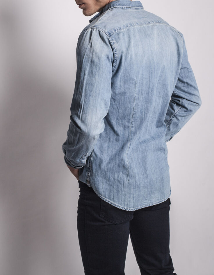 Chemise en jean homme-3