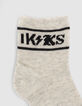 Anthrazitgraue und hellgraue Socken für Babyjungen-3