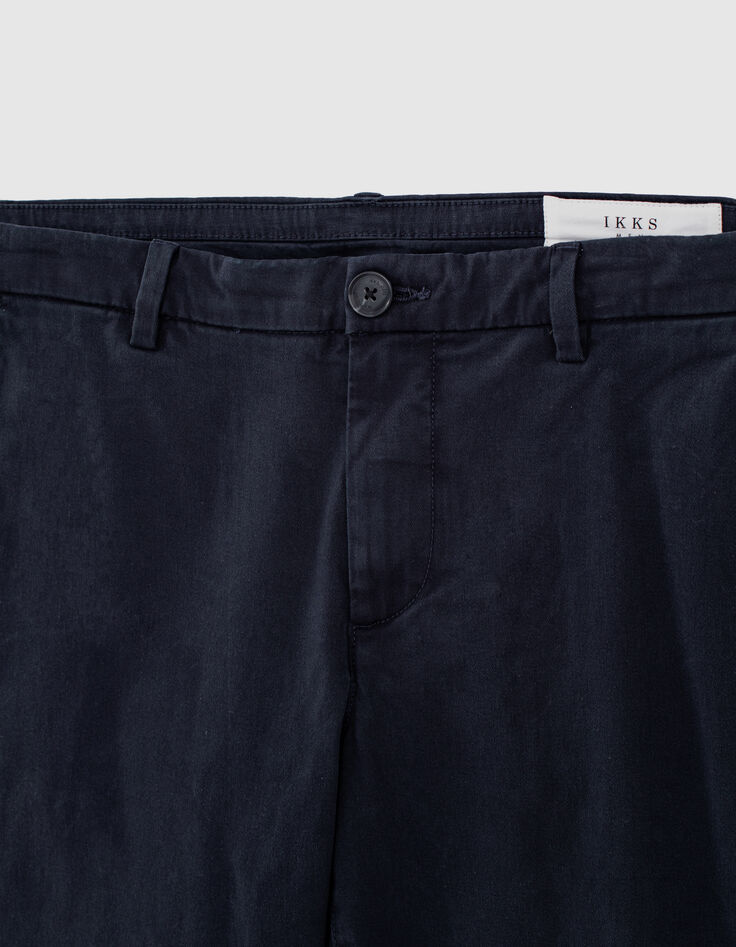 Men's navy chinos-4