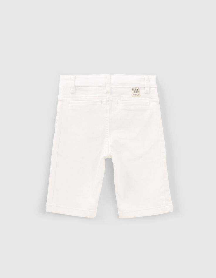 Bermudas jean blanco niño-2