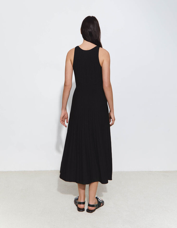 Vestido negro mujer Pure Edition-3