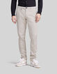 Pantalon chino SLIM mastic Homme-2