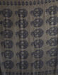 Men’s khaki skull print scarf-2