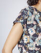 Top in EcoVero™ viscose retro bloemenprint dames-4