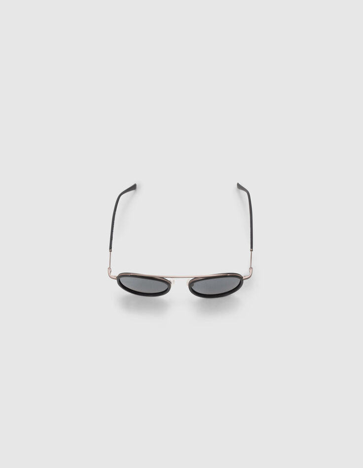 Sonnenbrille schwarz, Pantostil Herren-8