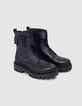 Women's black leather THE 1. rangers boots-2