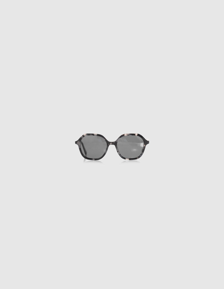 Girls’ black tortoiseshell sunglasses-3