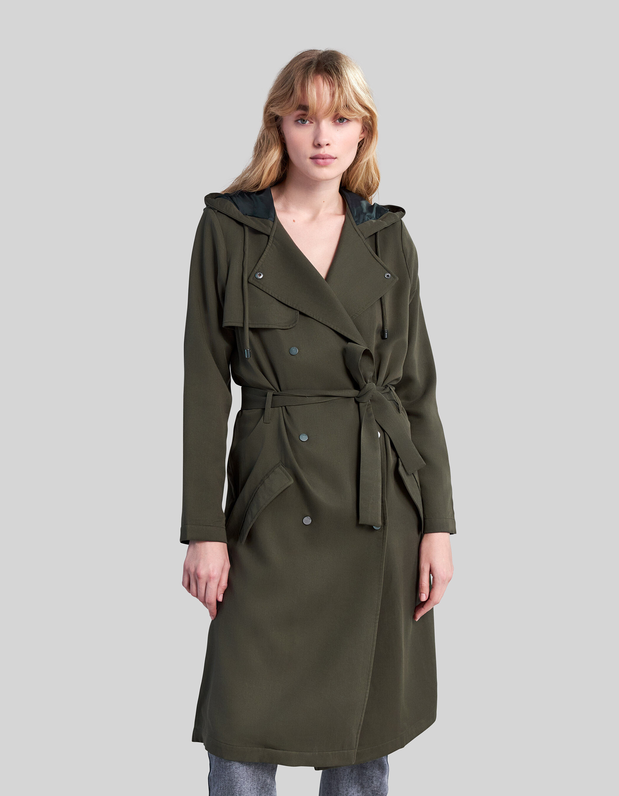 Trench lyocell discount