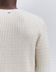 Men’s natural textured knit sweater-5