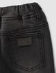 Jean jogger black used garçon -6