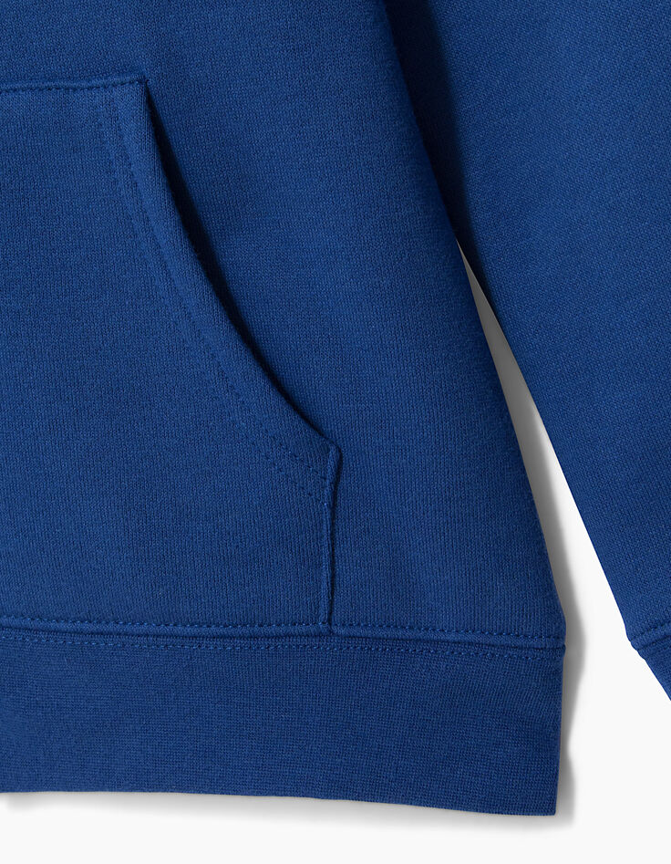 Boys' blue zip-up cardigan-5