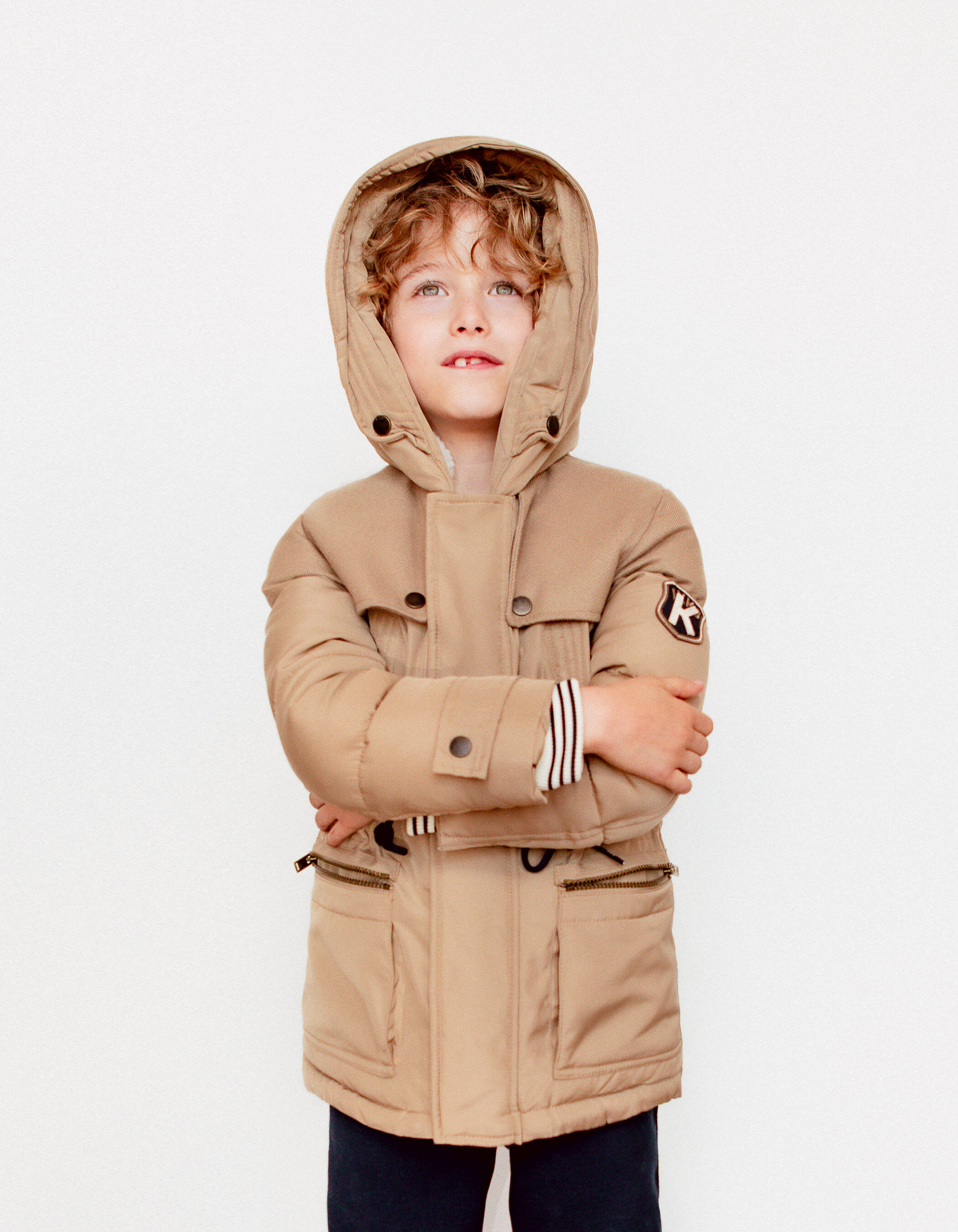 Boys beige sales jacket