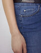 Blauwe slim jeans sculpt up mid waist sierstuds zakken-4