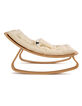 CHARLIE CRANE organic white Levo baby rocker-2