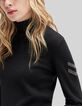 Women’s military-style beaded knit roll neck sweater-4