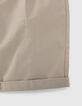 Bermuda CHINO beige garçon-6