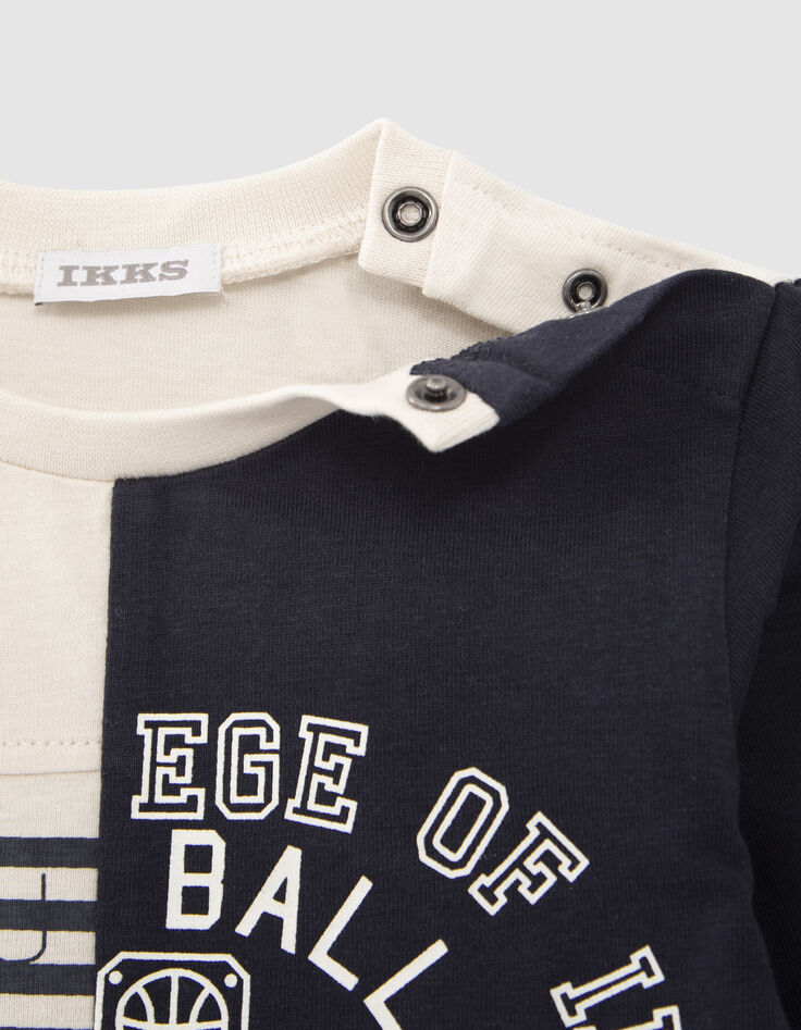 Matrosen-T-Shirt für Babyjungen mit zwei Motiven-6