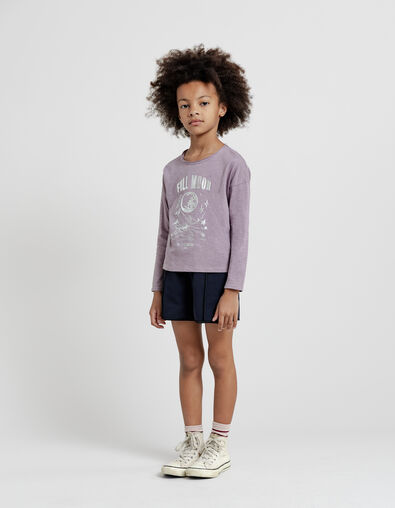 Girls' navy boxer shorts - IKKS