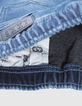 Blaue JOGGER-Jungenjeans aus Cosy-Fleece-Denim-8