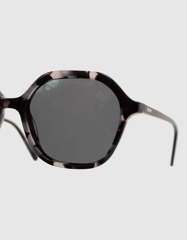 Girls’ black tortoiseshell sunglasses-5