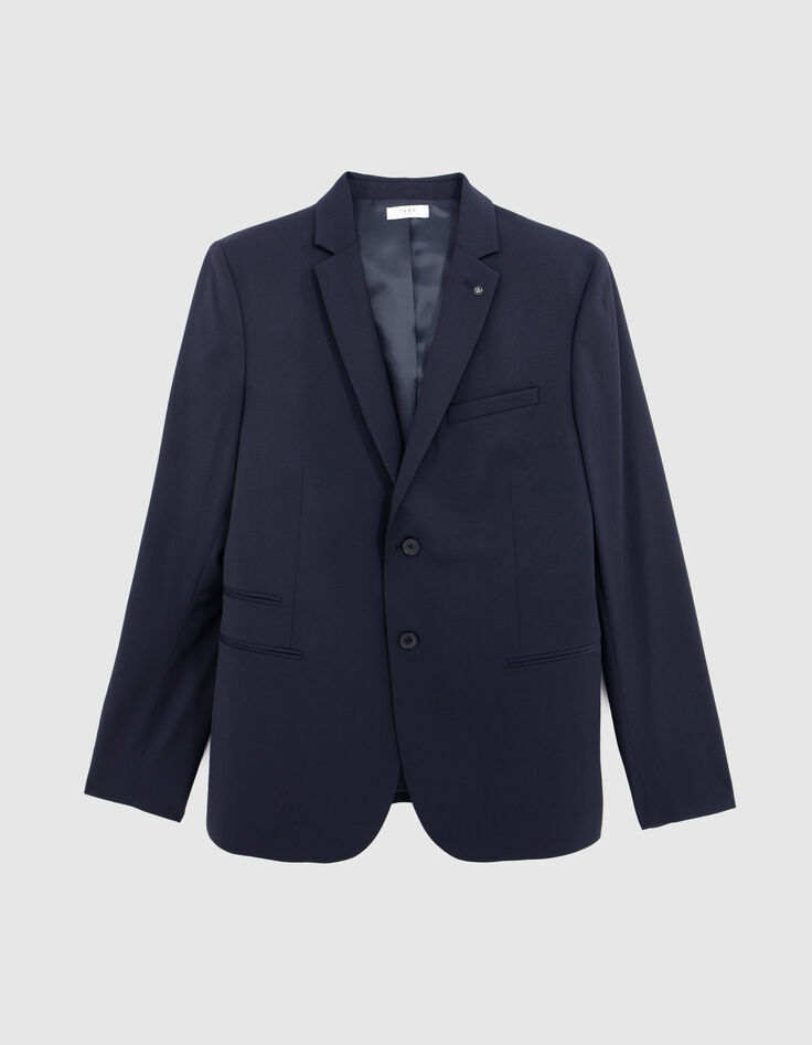 Men’s navy suit jacket-6