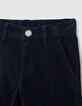 Boys’ navy corduroy COMBAT trousers-3