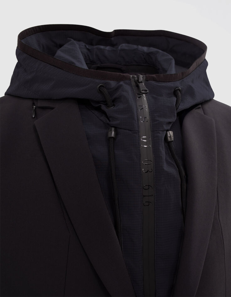 Men’s navy 37.5° fabric suit jacket-4