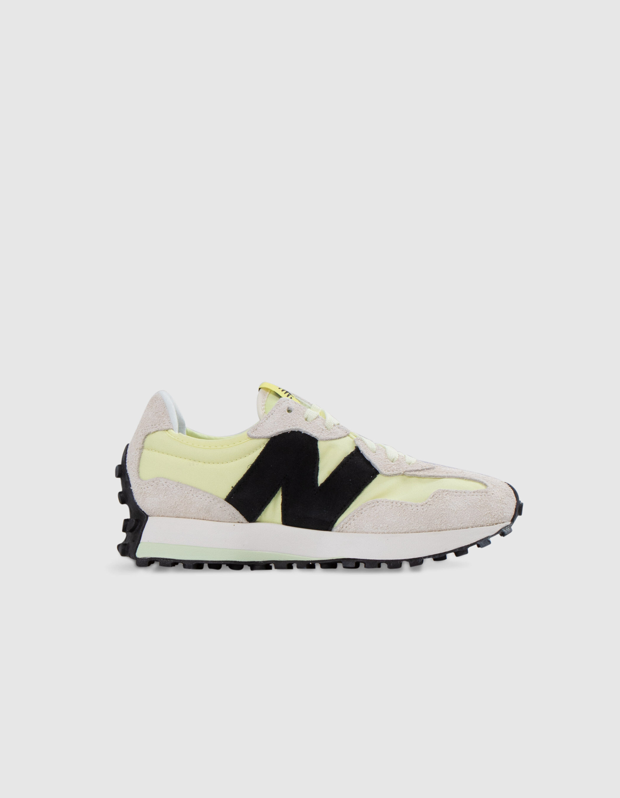 Women's lime NEW BALANCE 327 trainers