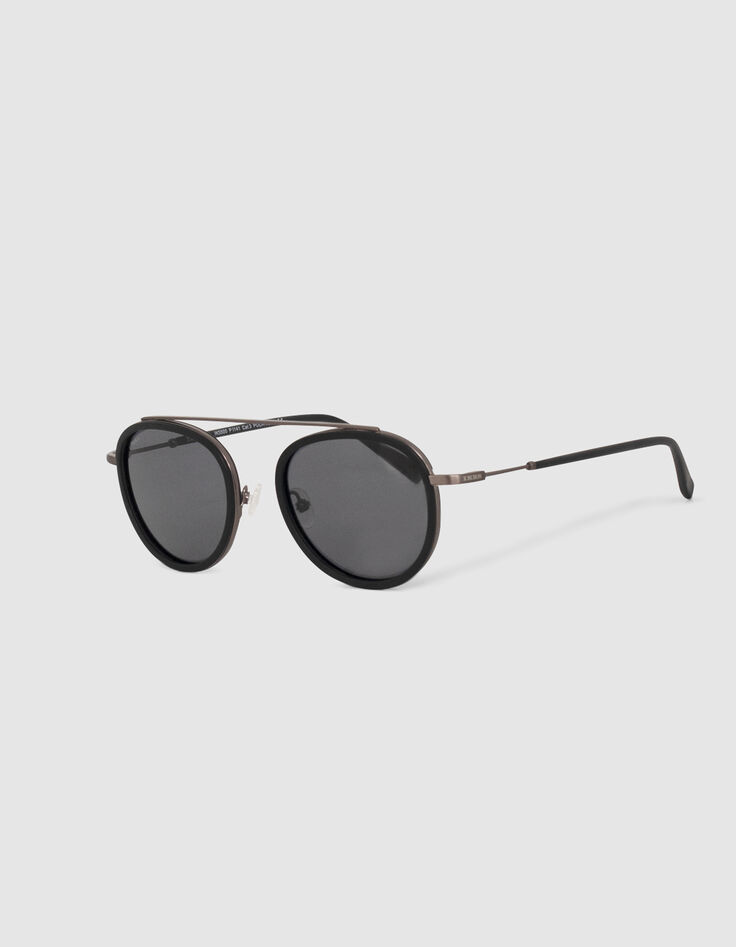 Sonnenbrille schwarz, Pantostil Herren-1