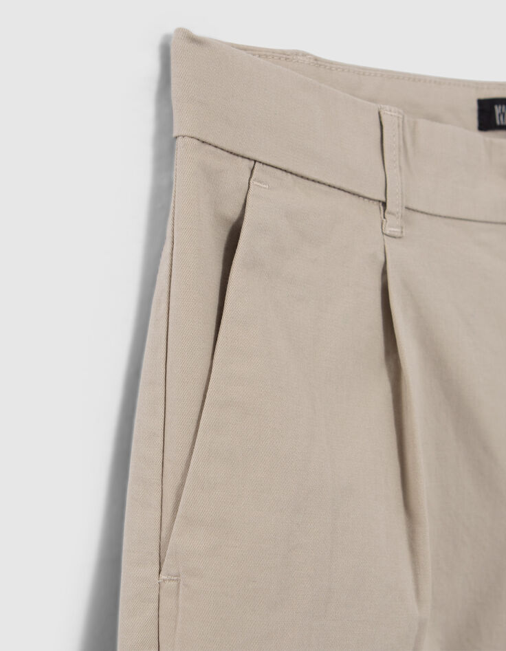 Bermudas CHINO beige niño-7