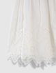 Gebroken witte rok broderie anglaise meisjes-5