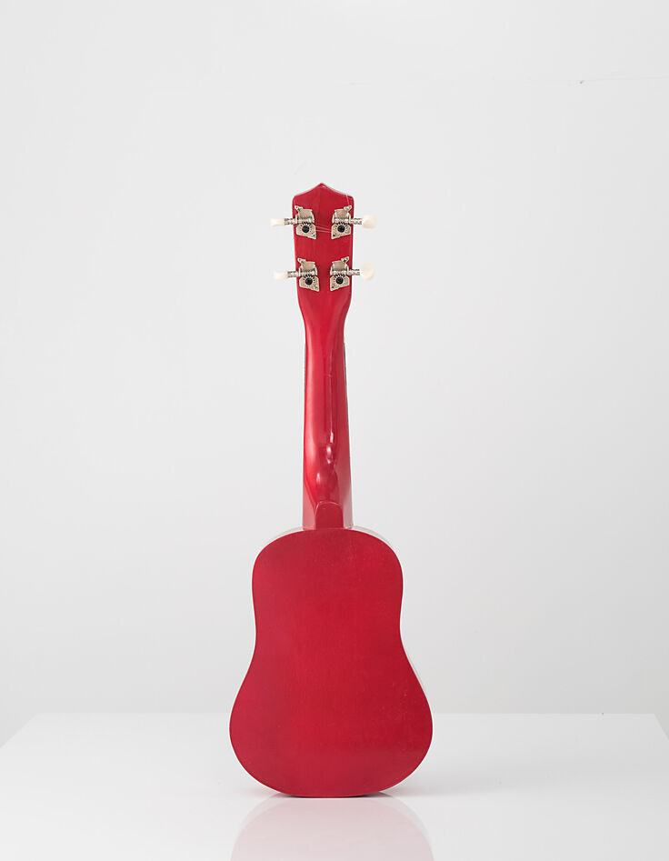 Girls' red ukulele-3