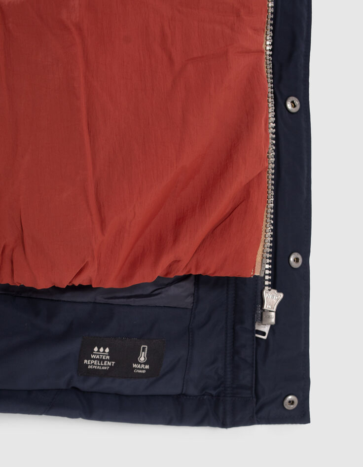 Parka 3-en-1 marine et doudoune réversible garçon-7