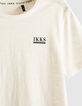 Boys’ white Essential organic cotton T-shirt-3