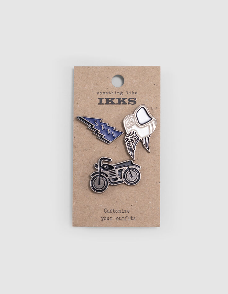 Von Bikern inspirierte Pins für Jungen-6