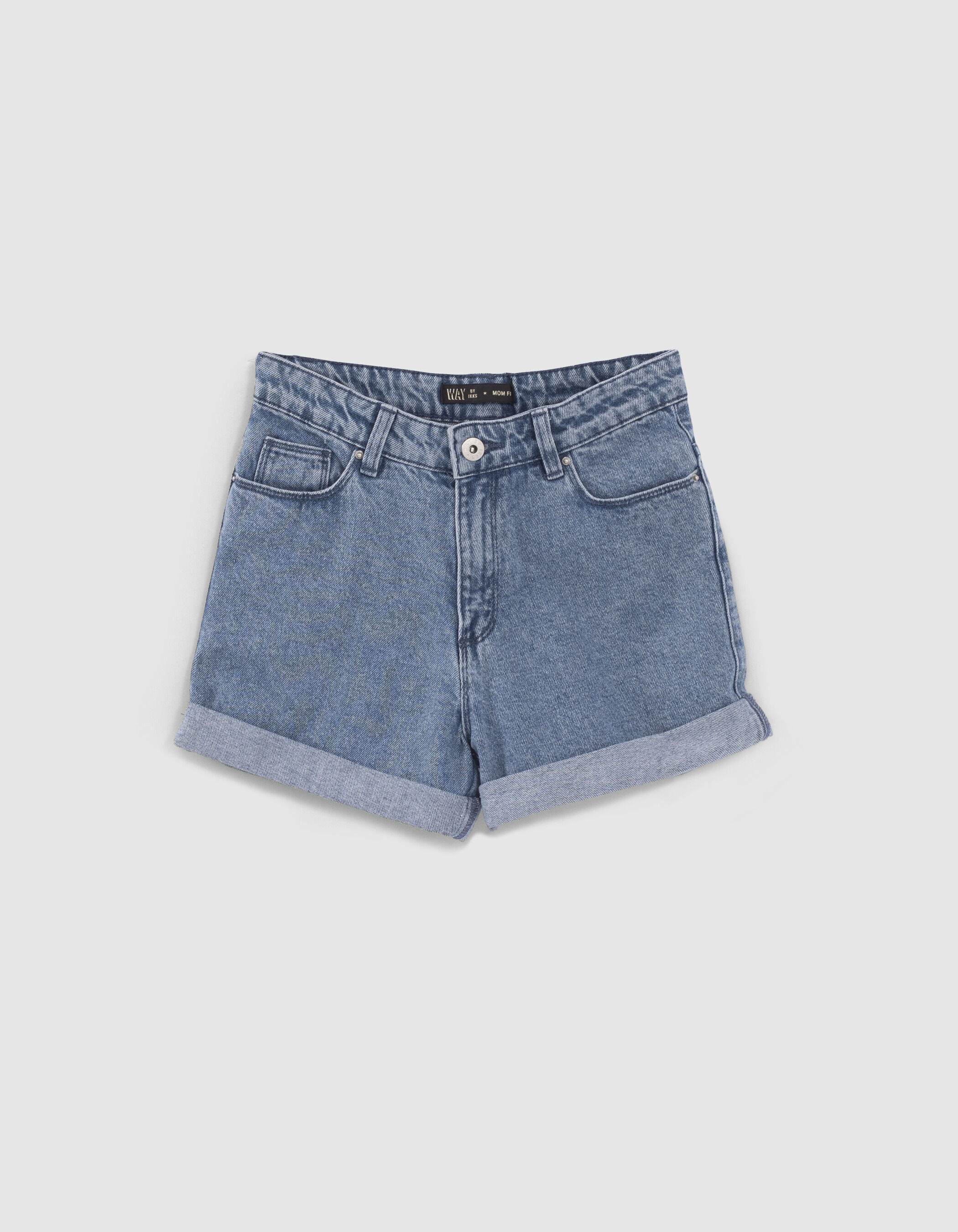 Girls blue sales jean shorts