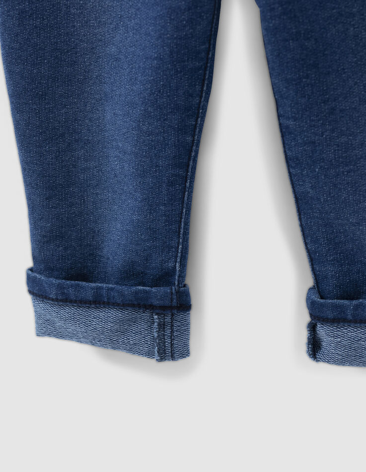 Medium blue jeans knitlooktricot bio baby’s-4