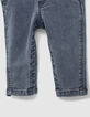 Baby boys’ denim dungarees & T-shirt outfit-7
