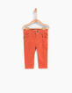 Baby boys’ orange trousers -1