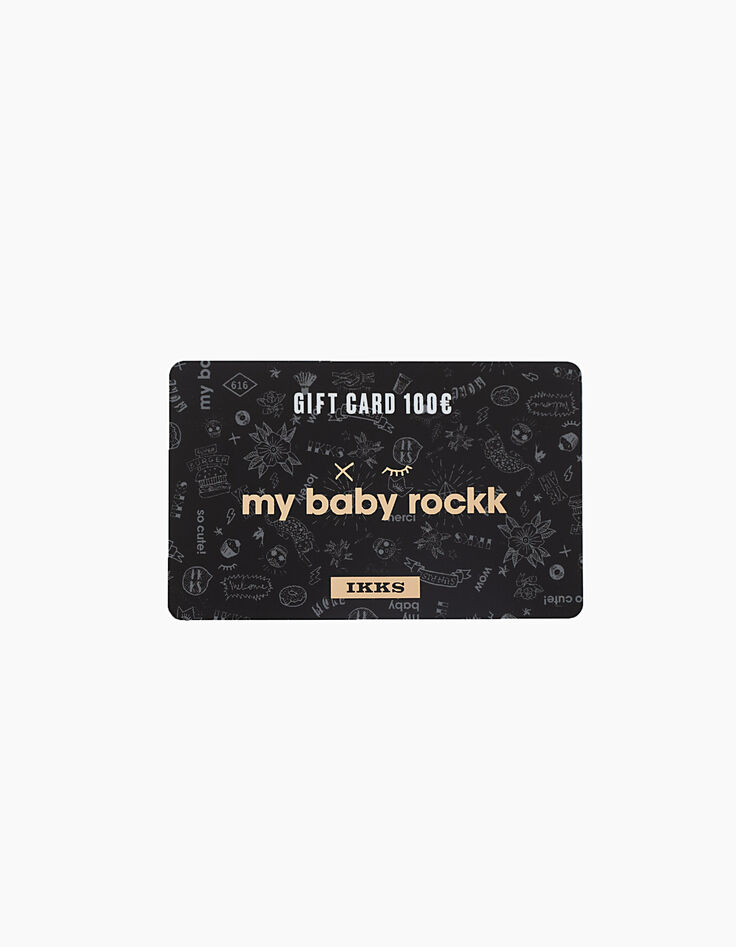 Carte cadeau vidéo MY BABY ROCKK - 100€-1